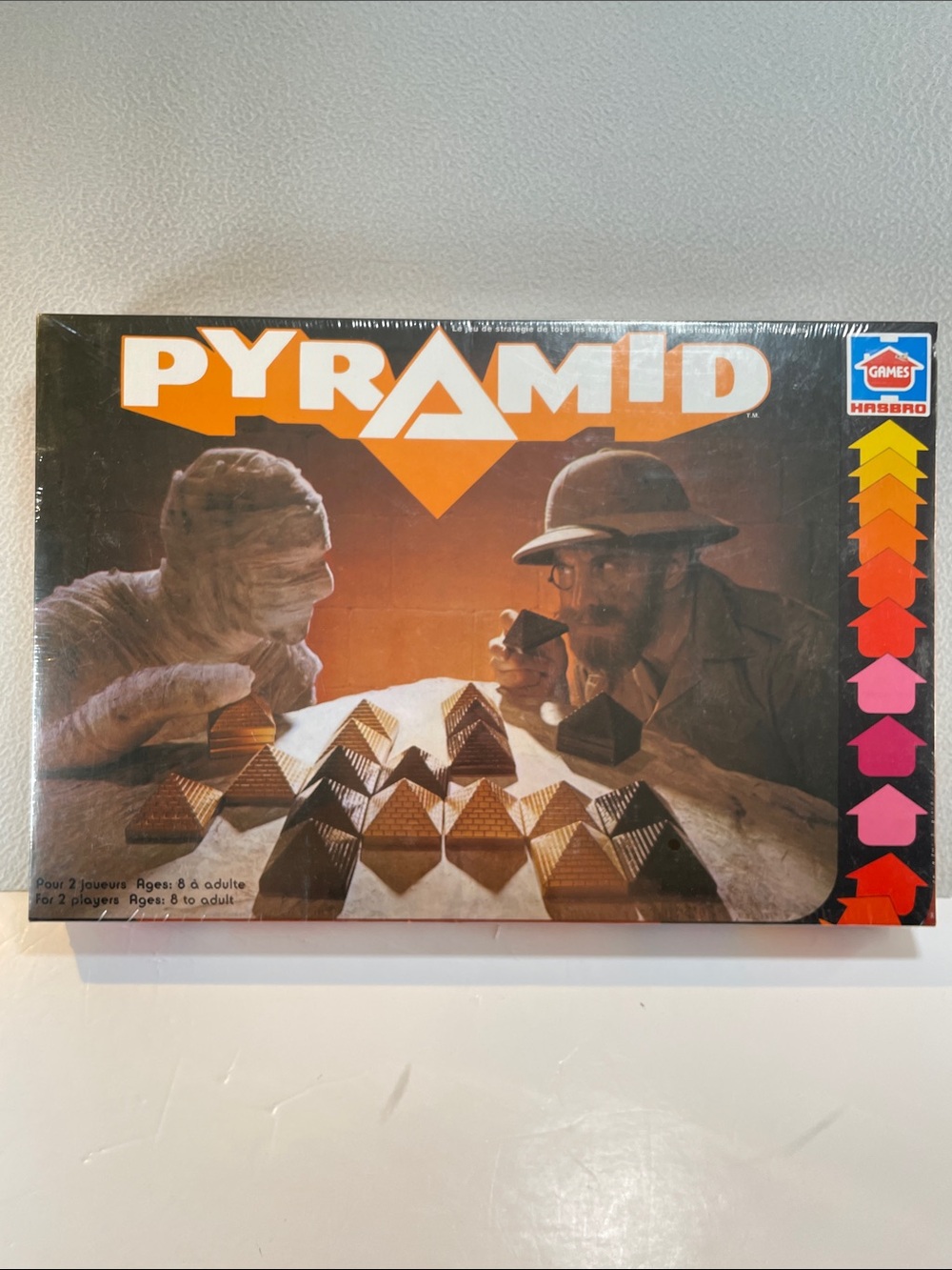 Vintage 1979 Hasbro Games Pyramid Strategy Game of the Ages NEW! Sealed